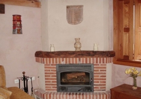 Chimenea en la esquina