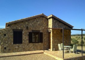 Fachada de piedra