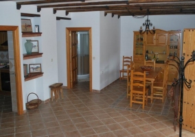 Comedor junto a la entrada