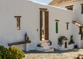 Entrada al cortijo