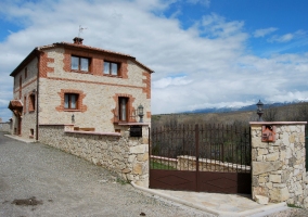 Vista exterior de la casa