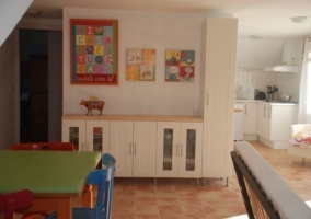 Casa en piso alto