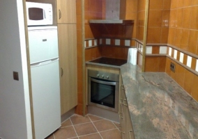 Sala de estar unida al comedor