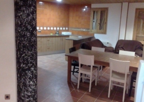 Detalle del comedor