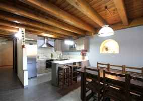 Cocina comedor salón