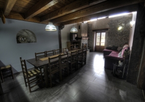 Salón con vistas