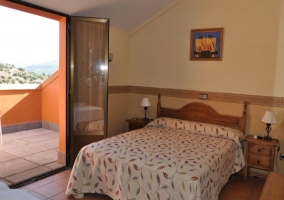 Habitación con terraza 2