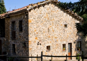 Fachada de la casa