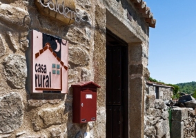 Exterior lateral de la casa