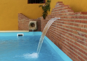 Piscina de agua salada