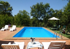 Piscina de la vivienda