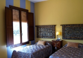 Habitación Jaguarzo con camas separadas