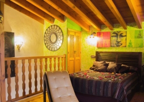 Habitación de matrimonio con jacuzzi
