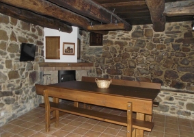 Casa rural de estilo rústico
